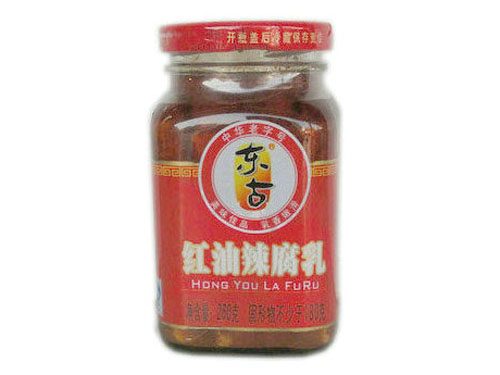 东古红油辣腐乳